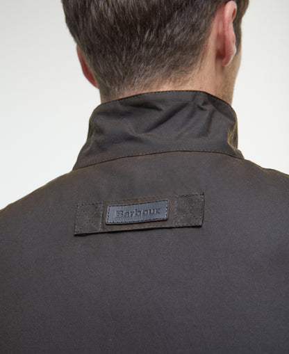 Gilet huilé WESTMORLAND olive