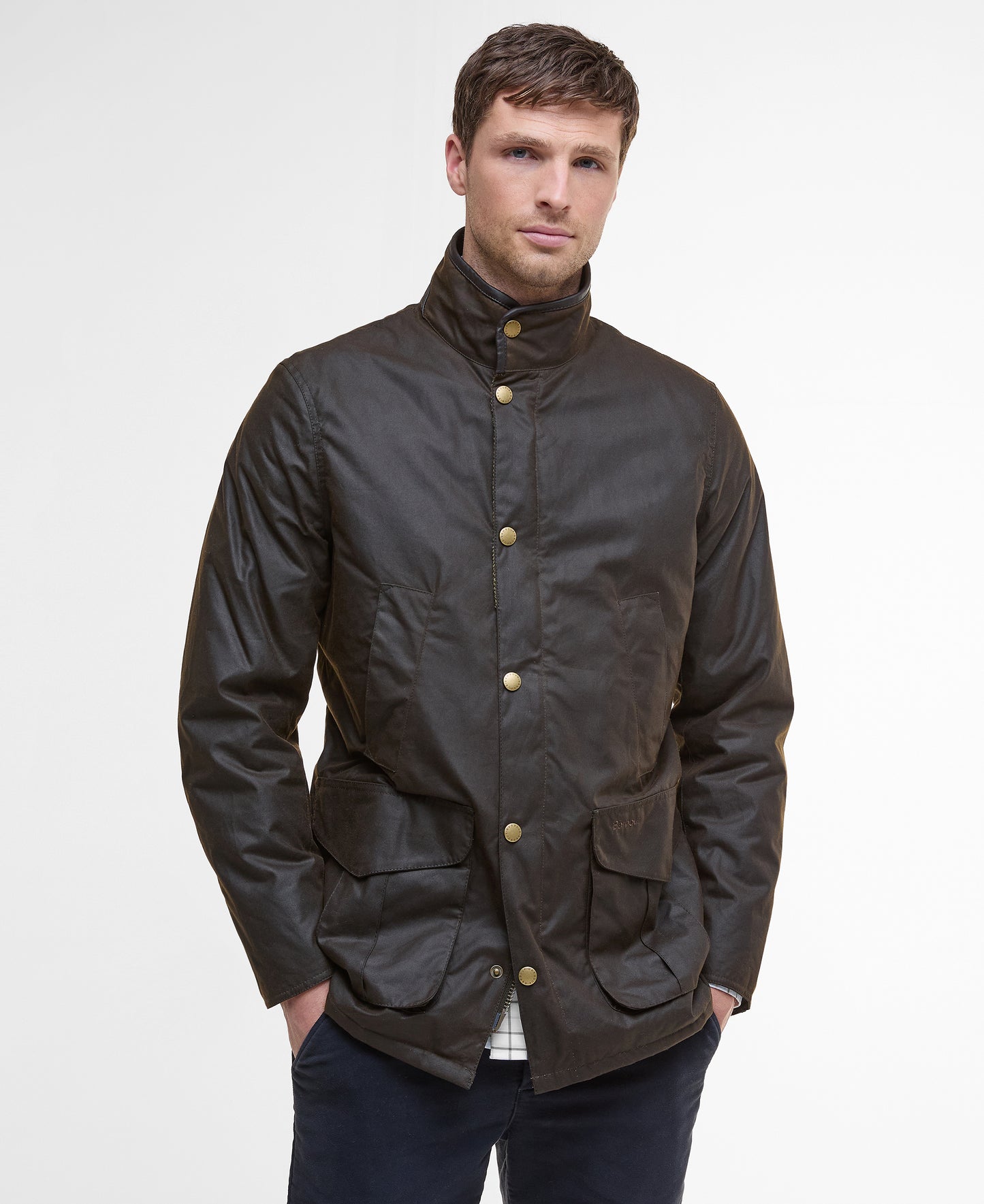 HEREFORD waxed jacket olive