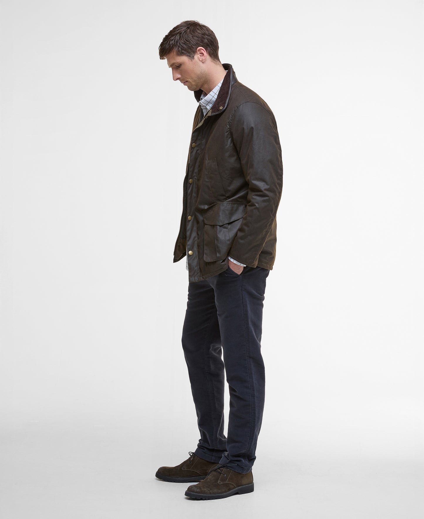 HEREFORD waxed jacket olive
