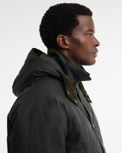 Veste huilée modern calssic Beaufort sage