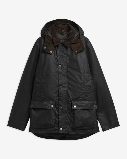Veste huilée modern calssic Beaufort sage