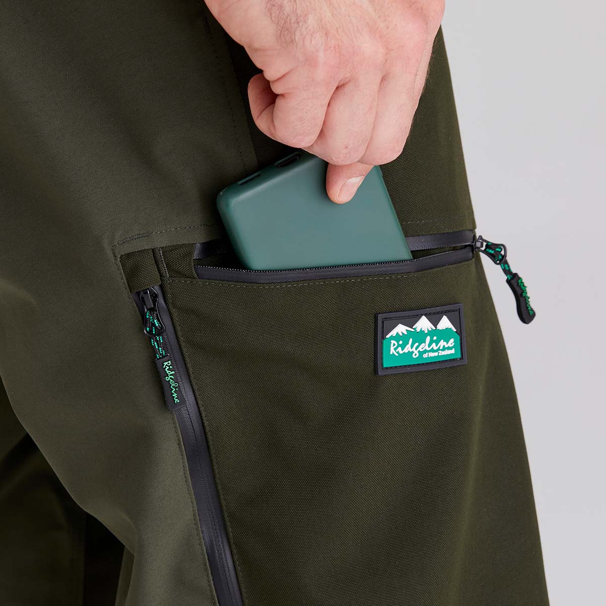 Pantalon imperméable Homme Cambrian - Deep forest - Ridgeline of New Zealand