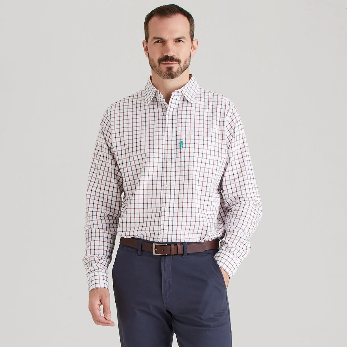 Chemise Sedgebrook Homme - Shale - Ridgeline of New Zealand