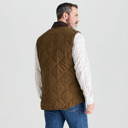 Gilet matelassé Homme Wester Skeld - Moody teak - Ridgeline of New Zealand