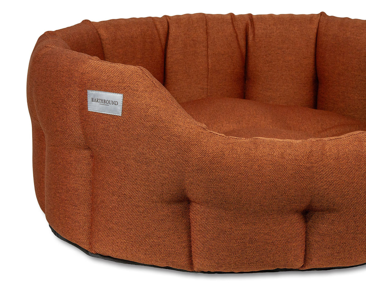 Tweed-Hundebetten in Kieferngrün