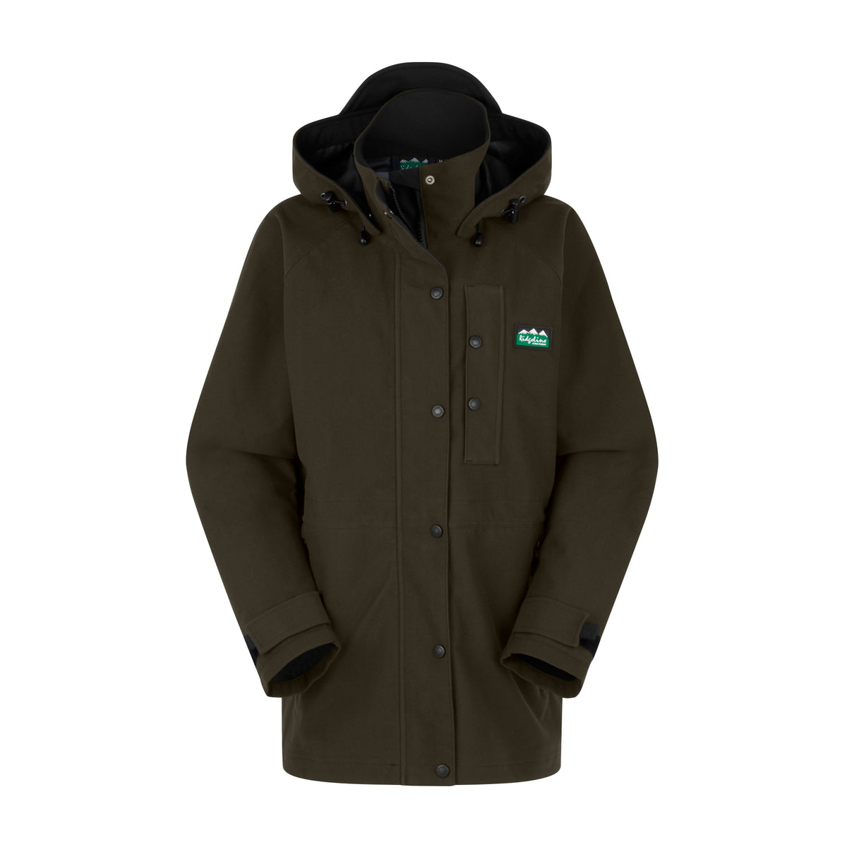 Parka CHASSE imperméable Femme Monsoon Deep Forest Ridgeline of New Zealand