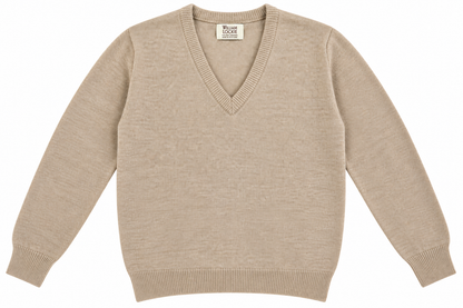 Pull en lambswool col V Homme - Colt - William Lockie