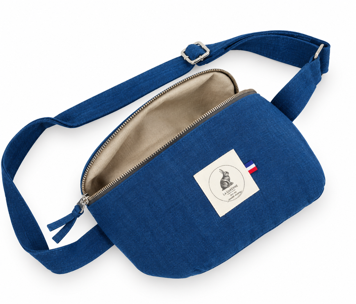 Leinen-Bauchtaschen in 6 Farben