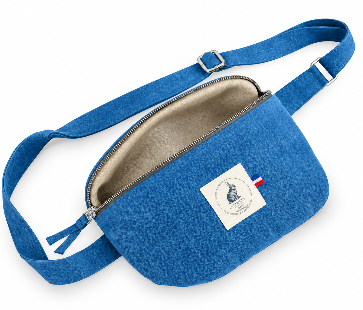 Leinen-Bauchtaschen in 6 Farben
