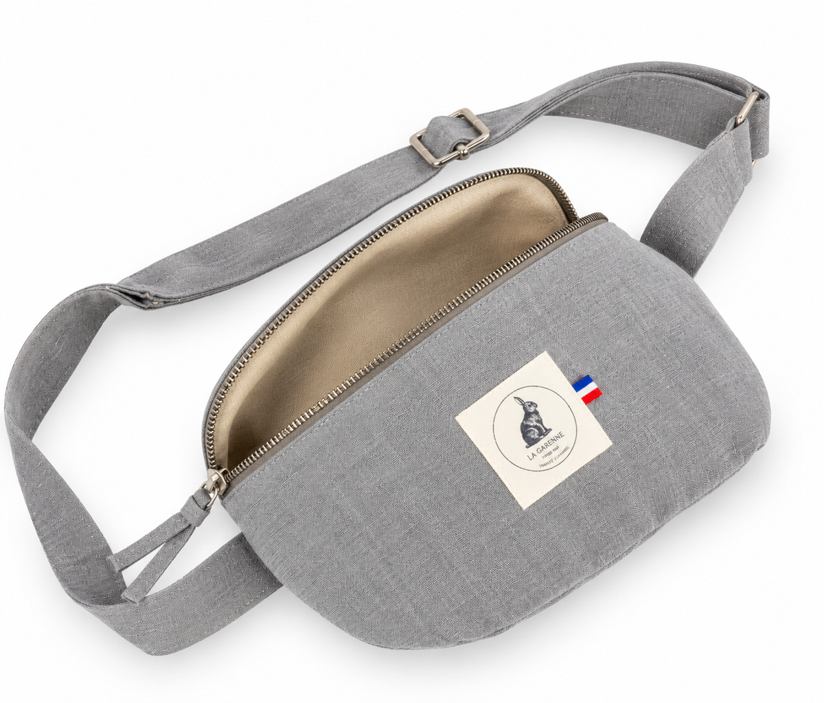 Leinen-Bauchtaschen in 6 Farben