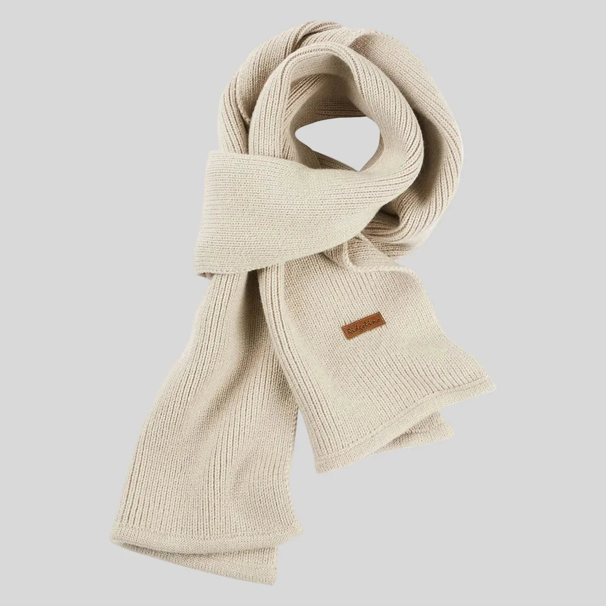 Coffret bonnet à pompom et écharpe Baltic - Sand - Ridgeline of New Zealand