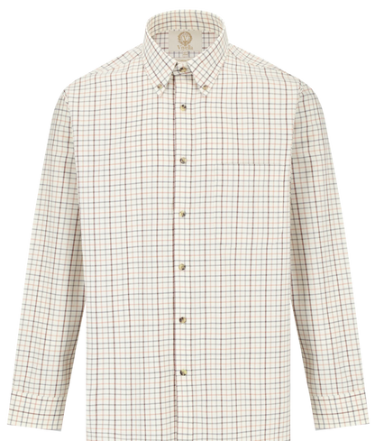 Chemise coton laine tattersall check Homme - Cocoon - Viyella