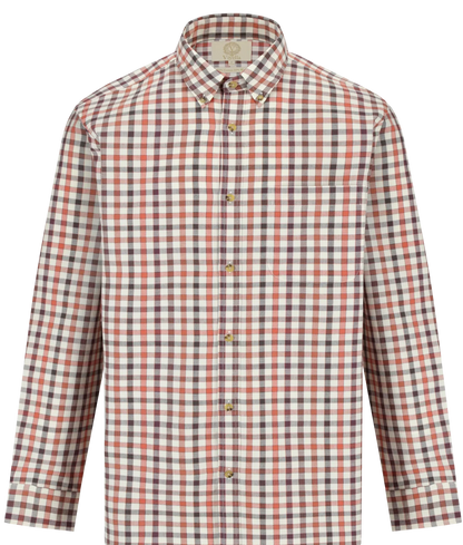 Chemise coton laine club check Homme - Mr Fox - Viyella