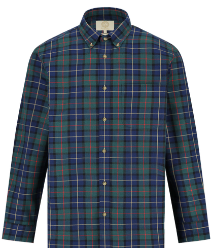 Chemise coton laine club check Homme - Club - Viyella