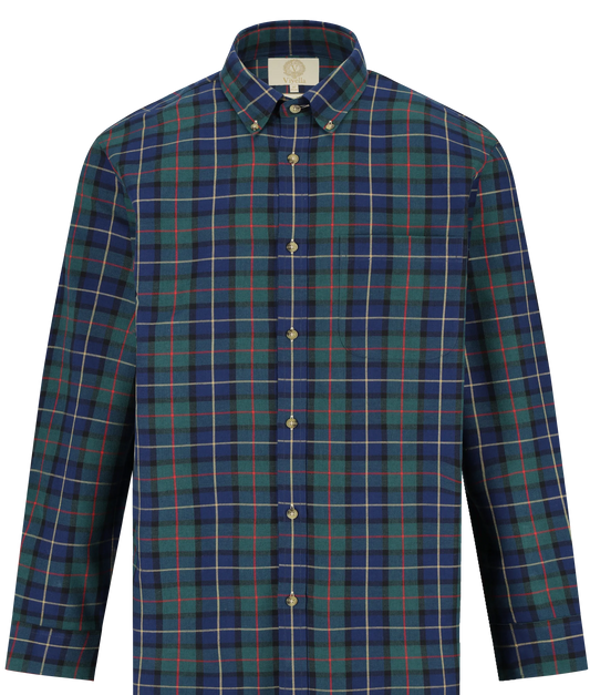 Chemise coton laine club check Homme - Club - Viyella