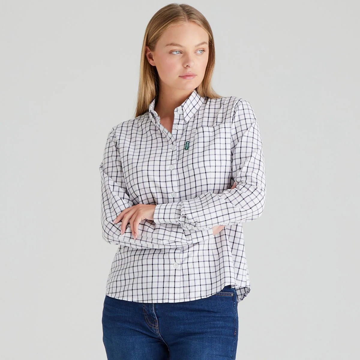 Chemise de chasse Femme Sedgebrook - Navy - Ridgeline of New Zealand