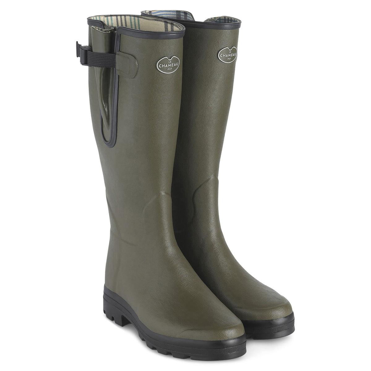 bottes vierzon jersey homme vert chameau le chameau
