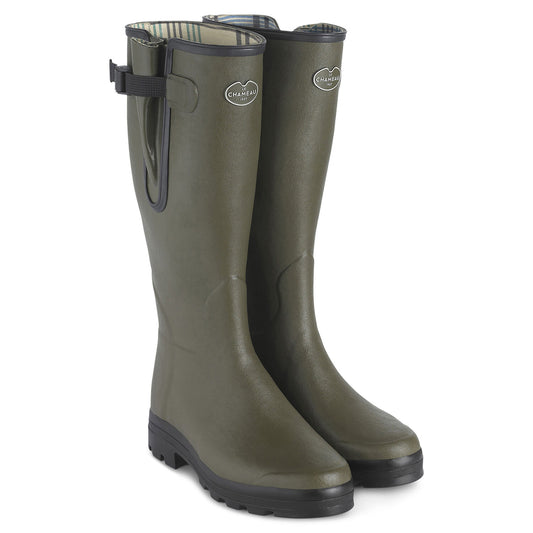 bottes vierzon jersey homme vert chameau le chameau