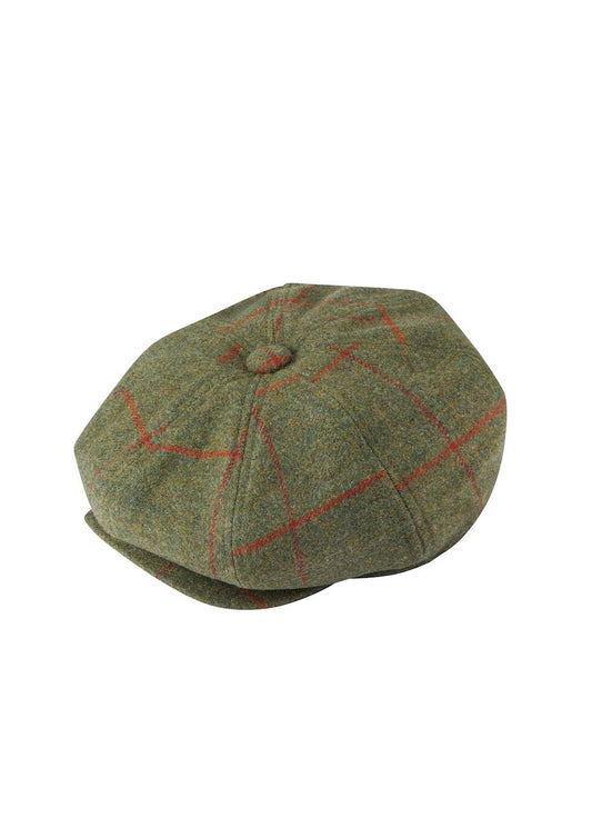 Casquette bakerboy gavroche homme tweed alan paine compton reed