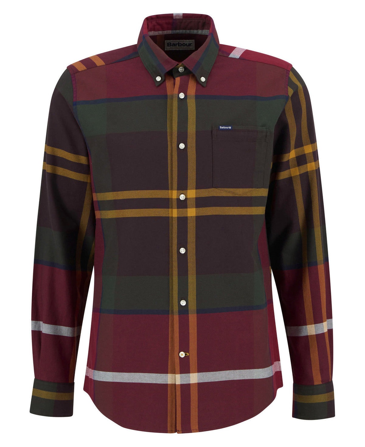 chemise dunoon homme barbour winterberry