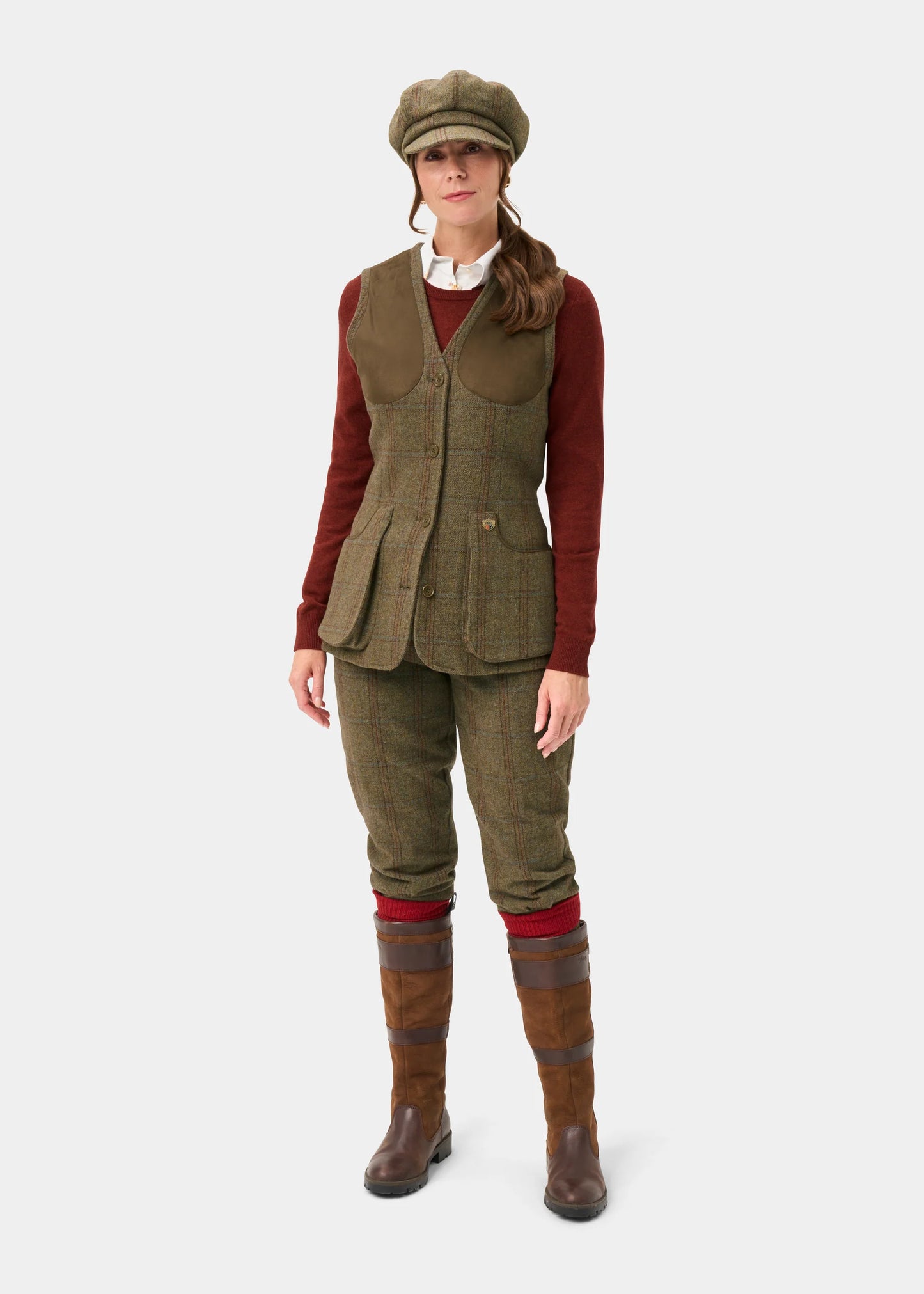Gilet tir Compton Femme laurel