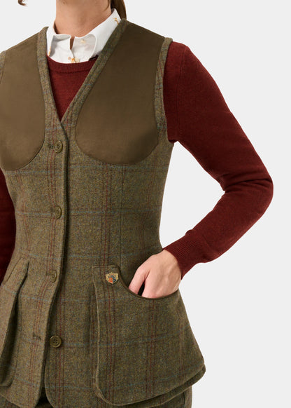 Gilet tir Compton Femme laurel