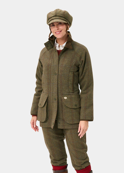Manteau de chasse tweed Femme Compton - Laurel - Alan Paine