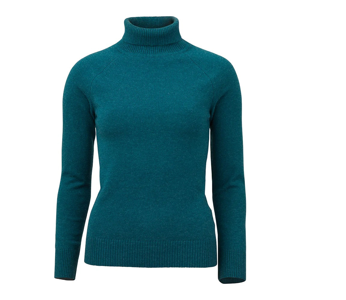 Pull femme col roulé KIT
