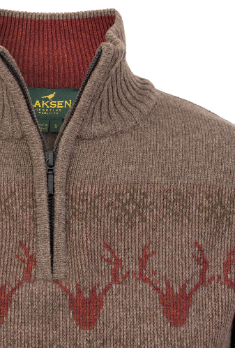 Pull jacquard Femme - Deer - Laksen
