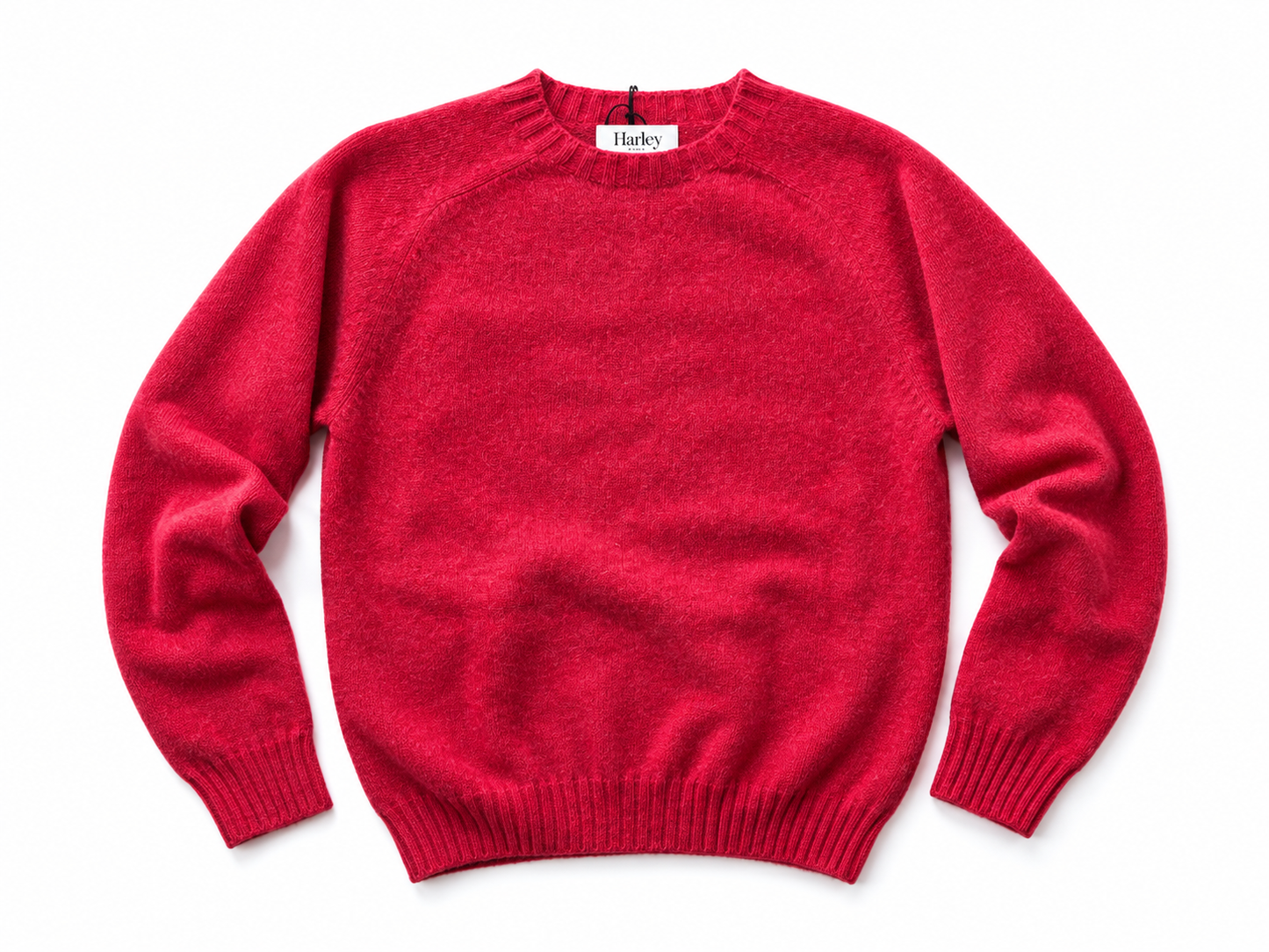 Pull col rond damask