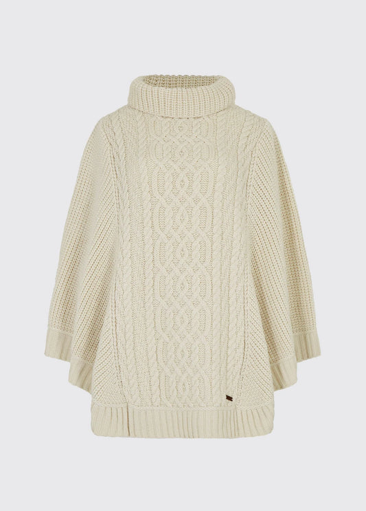 Poncho en laine Kilronan