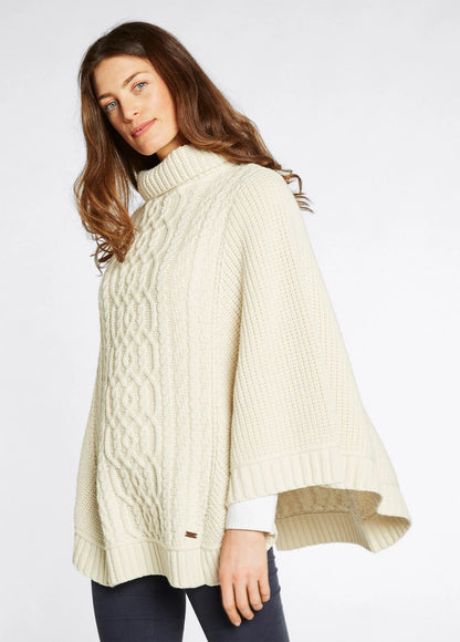 Poncho en laine Kilronan