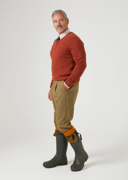 Pull col V en lambswool Homme Streetly - 3 coloris - Alan Paine
