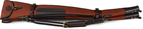 Fourreau double fusil en canvas et cuir Rosedale