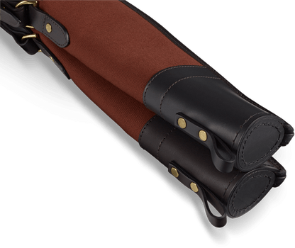 Fourreau double fusil en canvas et cuir Rosedale