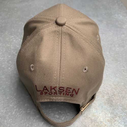 Casquette baseball LS beige/bordeaux