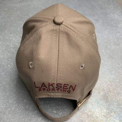 Casquette baseball LS beige/bordeaux