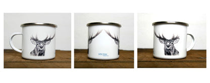 Mugs émaillés grande faune