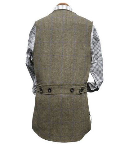 Gilet tweed Moorland blue purple