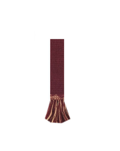 ANGUS burgundy socks + garters