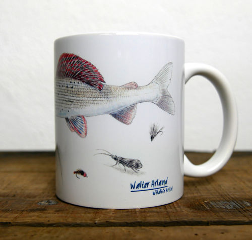Mugs pêche à la mouche
