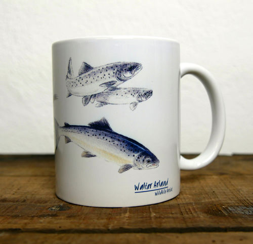 Mugs pêche à la mouche