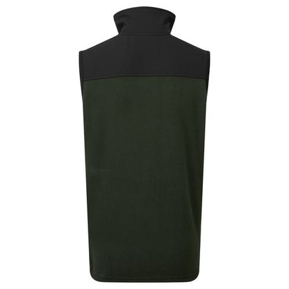 Gilet polaire Hybrid olive