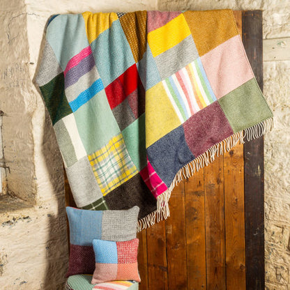 Patchwork plaid lifestyle