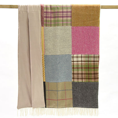 Patchwork plaid lifestyle