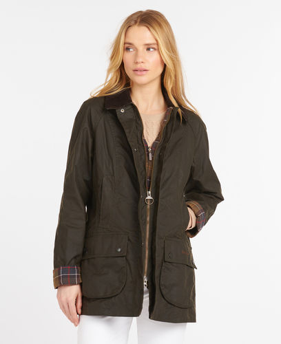 Veste huilée BEADNELL Femme Olive