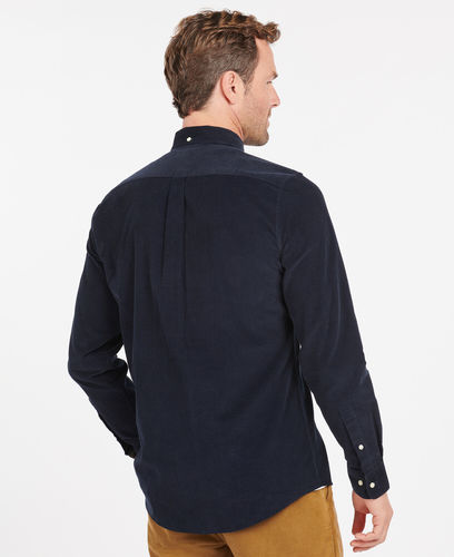Chemise Ramsey tailored velour navy