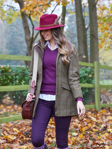 Manteau Compton field Femme hazel