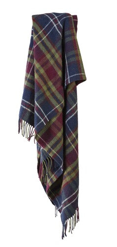 Morello Tartan Throw