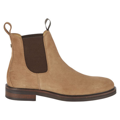 Sand suede Chelsea boots